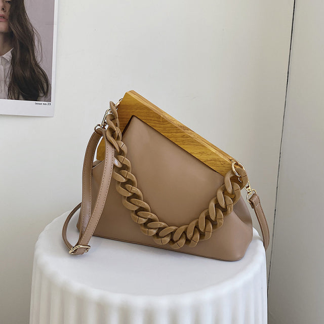 Léonie - DemwaLemal Khaki / 26cmx22cmx10cm